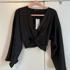 Black Zara Blouse
